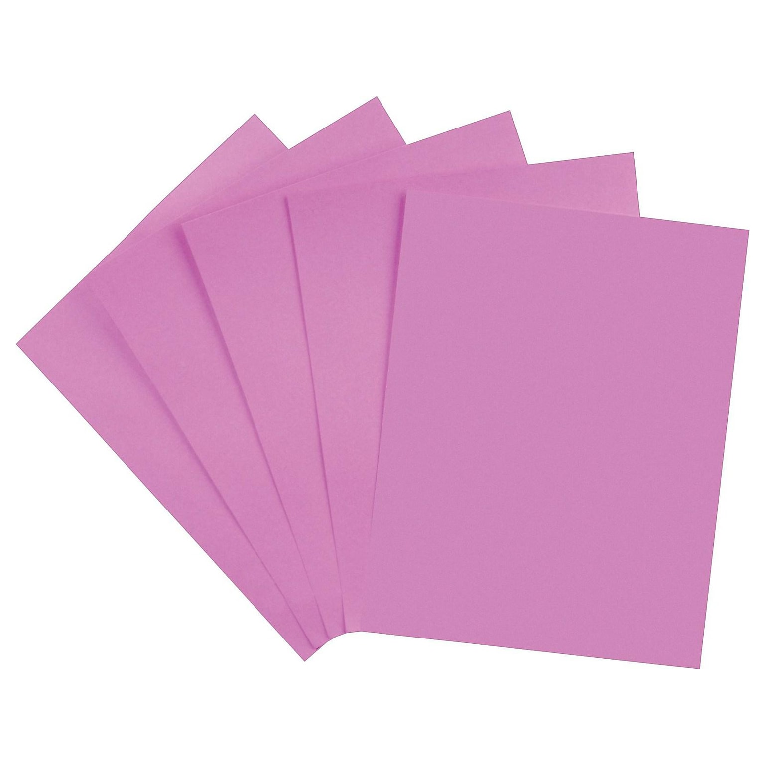 Staples Brights Multipurpose Colored Paper, 24 lb, 8.5 x 11, Purple, 500/Ream, 10 Reams/Carton (20110A)
