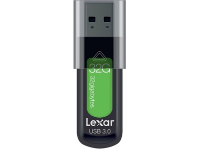 Lexar JumpDrive S57 32GB USB 3.0 Encrypted Secure Flash Drive (LJDS57-32GABNL)