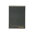 Ampad Gold Fibre Designer Series Notepad, 8.5 x 11.75, Wide, White, 70 Sheets/Pad (20-813)