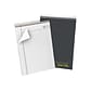 Ampad Gold Fibre Designer Series Notepad, 8.5" x 11.75", Wide, White, 70 Sheets/Pad (20-813)