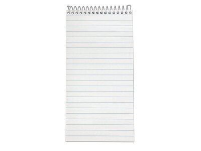 Ampad Earthwise Notepad, 4" x 8", Gregg, White, 70 Sheets/Pad, (TOP25-280R)