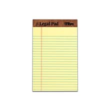 TOPS The Legal Pad Notepads, 5 x 8, Legal, Canary, 50 Sheets/Pad, 12 Pads/Pack (TOP 7501)