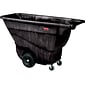 Rubbermaid Commercial Tilt Truck, 450 lbs., Black (FG9T1300BLA)