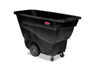 Rubbermaid Commercial Tilt Truck, 450 lbs., Black (FG9T1300BLA)