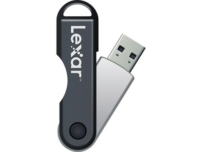 Lexar JumpDrive TwistTurn 16GB USB 2.0 Flash Drive (LJDTT16GABNL)