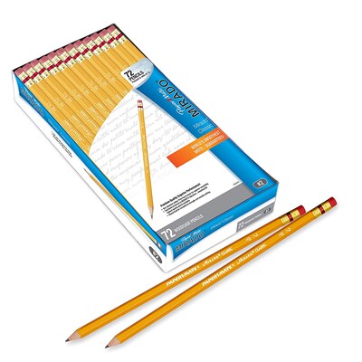 Paper Mate Mirado Classic Pencils, Yellow, HB #2, 72/Pack