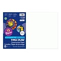 Tru-Ray 12 x 18 Construction Paper, White, 50 Sheets (P103058)