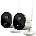 Swann 1080p Outdoor Wi-fi Camera With Alexa Voice Control, 2/Pack (Swwhd-outcampk2-us)