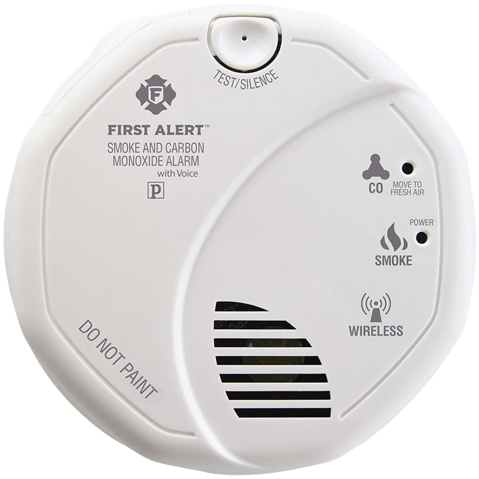 First Alert Wireless Battery Powered Interconnection Photoelectric Smoke & Carbon Monoxide Detector (FAT1039839)