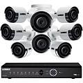 Lorex 16-Channel 4K Ultra HD 3TB NVR System with Eight 2K, 5 MP, Color Indoor/Outdoor Security Cameras (LNK72163T85B)