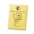 Empire Imports Colored Paper, 20 lb., A4 Size, Yellow, 500 Sheets/Ream (A420CLR-YE)