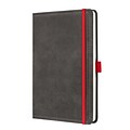 Sigel Conceptum Professional Notebook, 5.8 x 8.3, College Ruled, 194 Sheets, Dark Grey (CO637)