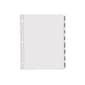 Avery Big Tab Printable Paper Dividers with White Labels, 8 Tabs, 20 Sets/Pack (11435)