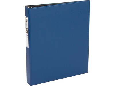 Avery Economy 1 3-Ring Non-View Binders, Blue (03300)