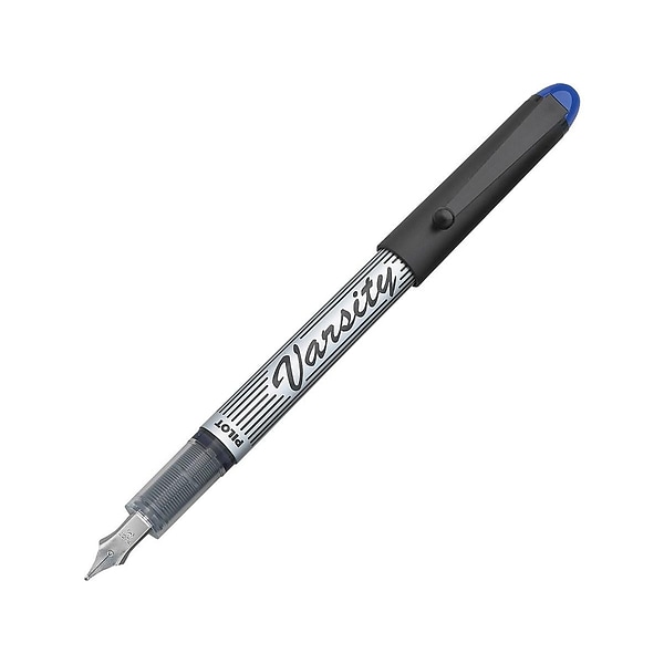 Pilot Varsity Fountain Pen, Medium Point, Blue Ink (90011)