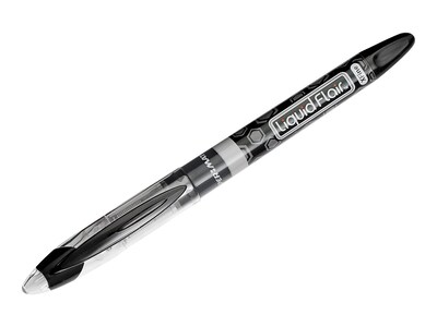 Paper Mate Liquid Flair Felt Pens, Extra Fine Point, Black Ink, Dozen (31001)