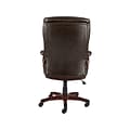 Quill Brand® Westcliffe Bonded Leather Computer and Desk Chair, Brown (50219R-CC)