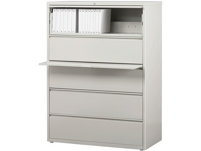 Quill Brand Commercial 5 File Drawers Lateral File Cabinet
