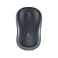 Logitech M185 Wireless Optical Mouse, Swift Grey (910-002225)