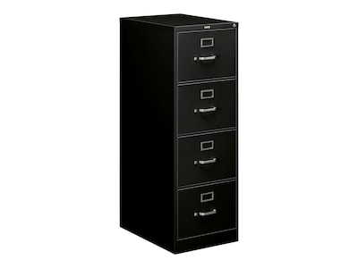 HON 510 Series 4-File Drawers Vertical File Cabinet, Legal Size, Lockable, 51.97H x 18.27W x 25D,