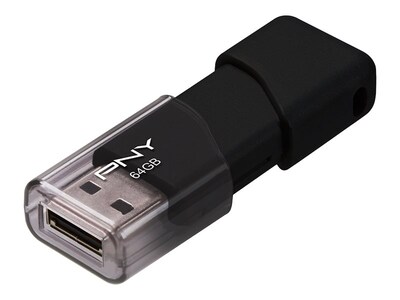 PNY Attaché 3 64GB USB 2.0 Flash Drive (P-FD64GATT03-GE)