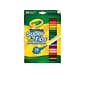 Crayola Super Tips Washable Markers, Fine, Assorted, 20/Pack (58-8106)