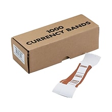 Pap-R Products Wrappers, White with Brown Print 1000/Pack (405000)