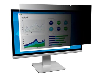 3M Anti-Glare Privacy Filter for 23" Widescreen Monitor, 16:9 Aspect Ratio (PF230W9B)