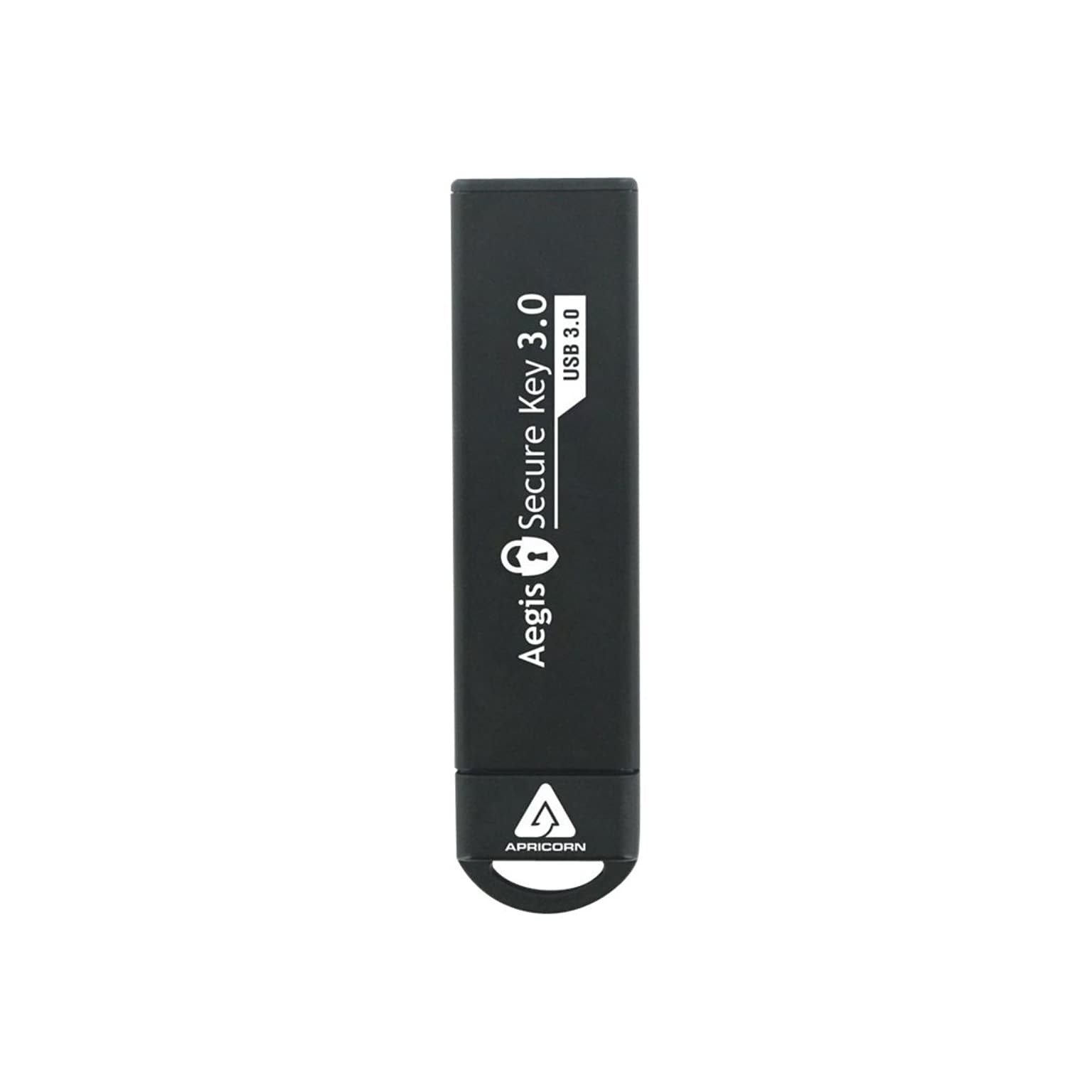 Apricorn Aegis Secure Key 16GB USB 3.0 Type A Flash Drive, Black (ASK3-16GB)