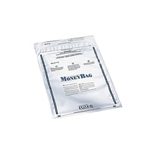 PM Company Security Deposit Bags, White 100/Pack (58001)