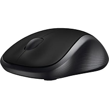 Logitech M310 Wireless Ambidextrous Optical Mouse, Black (910-004277)