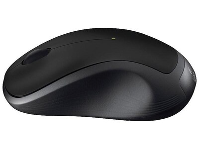 Logitech M310 Wireless Ambidextrous Optical USB Mouse, Black (910-004277)