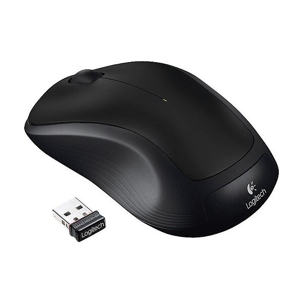 Logitech M310 Wireless Optical Mouse, Black (910-004277)
