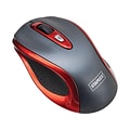 Staples 26504 Wireless Optical Mouse, Red