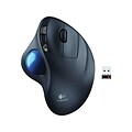 Logitech M570 Wireless Trackball Mouse, Black (910-001799)
