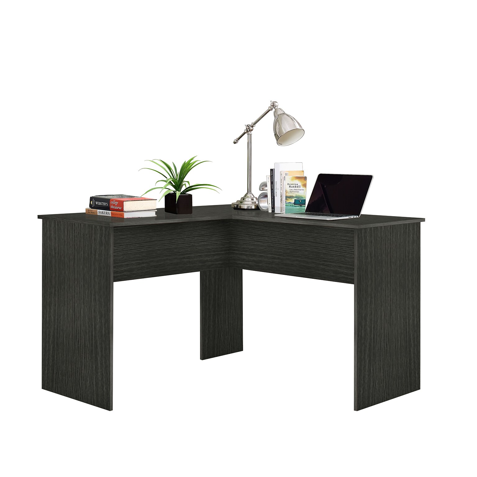 Easy 2 Go 48W Corner Computer Desk, Gray (WE-OF-0152G)