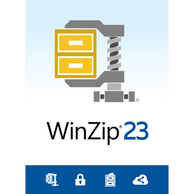 Corel WinZip 23 Standard for 1 User, Windows, Download (ESDWZ23STDML)