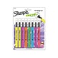 Sharpie Clear View Stick Highlighter, Chisel Tip, Assorted Colors, 8/Pack (1966798)