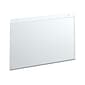 Azar Sign Holders, 11" x 17", Clear Acrylic, 10/Pack (162709)