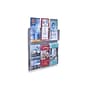 Azar Brochure Holders, 16.5" x 14.5", Clear Acrylic, 2/Pack (252066)