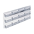 Azar Business Card Holders, 8.5 x 17.3, Clear Acrylic, 2/Pack (252223)