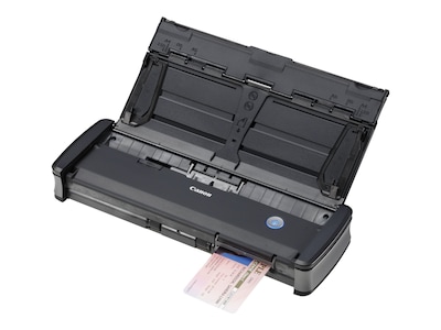 Canon ImageFormula 9705B007 USB Duplex Portable Document Scanner, Black (9705B007AA)