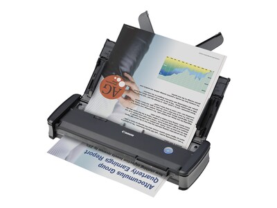 Canon ImageFormula 9705B007 USB Duplex Portable Document Scanner, Black (9705B007AA)