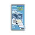 Rediform Phone Message Pad, 3 x 6, Unruled, White/Blue, 100 Sheets/Pad (50750)