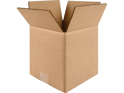 Coastwide Professional™ 12 x 12 x 12, 200# Mullen Rated, Shipping Boxes, 25/Bundle (CW29353)