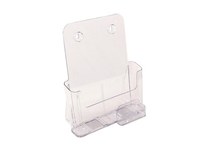 FFR Excelsior Literature Holder, 10.75 x 9.13, Clear Plastic, 2/Pack (9307994143)