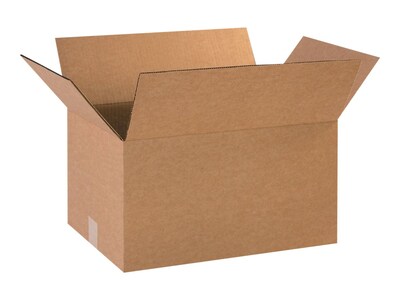 Coastwide Professional™ 18 x 12 x 10, 200# Mullen Rated, Shipping Boxes, 25/Bundle (CW29298)