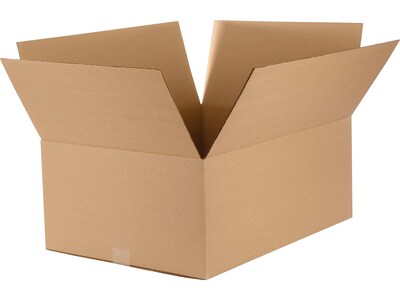 Coastwide Professional™ 24 x 18 x 9.75, 200# Mullen Rated, Shipping Boxes, 15/Bundle (CW29355)