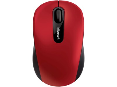 Microsoft Mobile 3600 PN7-00011 Wireless Bluetrack Mouse, Dark Red