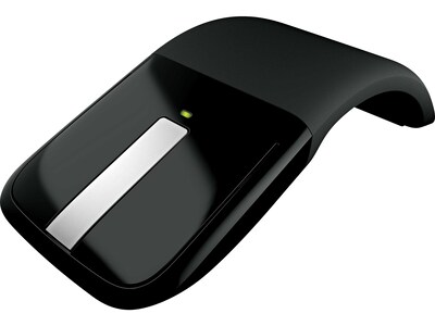 Microsoft Arc Touch Wireless Bluetrack Mouse, Black (RVF-00052)